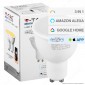 Immagine 1 - V-Tac Smart VT-5015 Lampadina LED Wi-Fi GU10 Faretto 4,5W Tricolor