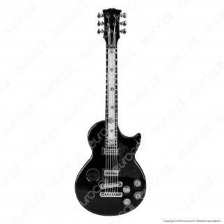 Champ Accendino USB Ricaricabile Antivento a Forma di Chitarra Elettrica - 1 Accendino