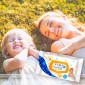 Immagine 2 - Fria Salviette Baby Igiene con Formula Nutri Milk - 72 Salviettine