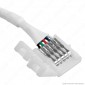 Immagine 2 - Connettore Clip 5 Pin RGB+W per Controller Strisce LED Multicolore - SKU 2588