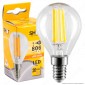 Bot Lighting Lampadina LED E14 6W MiniGlobo P45 Filamento - mod. WLD3006X2 / WLD3006X3