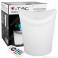 V-Tac VT-7806 Lampada LED Ice Bucket Multicolor RGB 3W Cestello Porta Ghiaccio Ricaricabile con Telecomando IP54 - SKU 40191