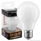 Immagine 1 - Intereurope Light Lampadina LED E27 8W Bulb A60 Milky Filamento - mod. LL-HPFM2708C