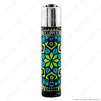 Clipper Large Fantasia Print Mandala - 4 Accendini