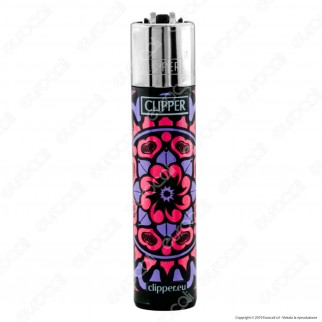 Clipper Large Fantasia Print Mandala - 4 Accendini
