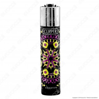 Clipper Large Fantasia Print Mandala - 4 Accendini