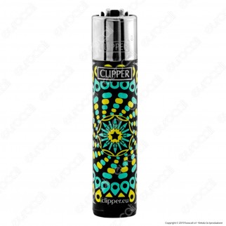 Clipper Large Fantasia Print Mandala - 4 Accendini