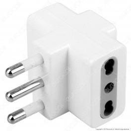 V-Tac Multipresa Adattatore Triplo con Spina 16A - SKU 8722