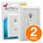 Kit 2 Switch Light Intergross Luce LED a Batteria con Interruttore a Levetta [TERMINATO]