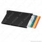 Immagine 2 - Intergross Click Card Porta Carte in Alluminio Ultra Leggero con RFID Block