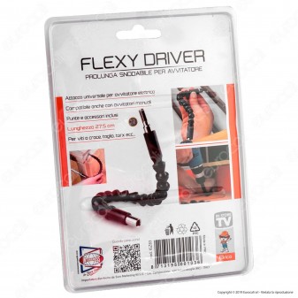 Intergross Flexy Driver Prolunga Snodabile per Avvitatore