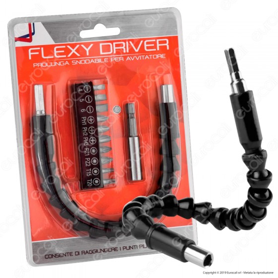 Intergross Flexy Driver Prolunga Snodabile per Avvitatore Intergross Flexy Driver Prolunga Snodabile per Avvitatore