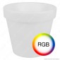 Immagine 3 - V-Tac VT-7808 Lampada a Forma di Vaso Multicolor RGB LED 1W Ricaricabile con Telecomando IP54 - SKU 40211