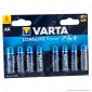 Varta Long Life Alcaline Stilo AA - Blister 8 Batterie