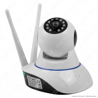V-Tac VT-5120 Telecamera di Sorveglianza Wifi IP PTZ 720p - SKU 8377