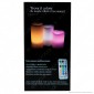 Immagine 7 - Intergross Color Candles 3 Candele LED RGB in Vera Cera con Telecomando - 10cm / 12cm / 15cm