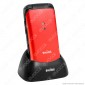 Immagine 2 - Switel M215 Mobile Telefono Cellulare per Portatori di Apparecchi Acustici Colore Rosso
