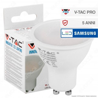 V-Tac PRO VT-271 Lampadina LED GU10 10W Faretto Spotlight Chip