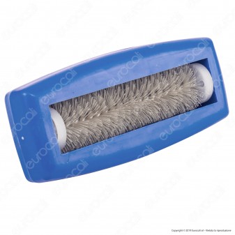 Intergross Spazzola Aspirabriciole Manuale con Rullo 