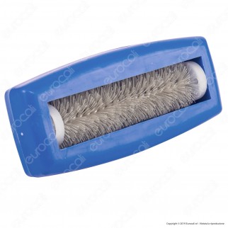 Intergross Spazzola Aspirabriciole Manuale con Rullo 