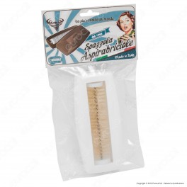 Intergross Spazzola Aspirabriciole Manuale con Rullo 
