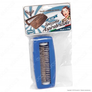 Intergross Spazzola Aspirabriciole Manuale con Rullo 