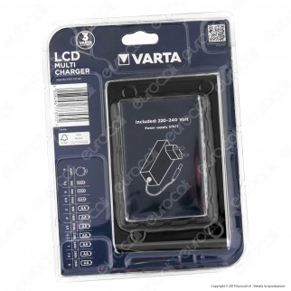 Varta Caricabatterie AA / AAA Con Display LCD e Presa USB [TERMINATO]