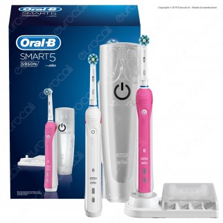 [EBAY] Spazzolino Elettrico Oral-B SmartSeries 5 5950 CrossAction 2 Pz Con 2 Testine Di Ricambio
