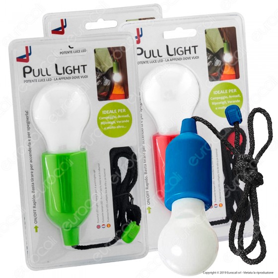 Intergross Pull Light Lampadina LED Senza Fili a Batteria da Appendere Intergross Pull Light Lampadina LED Senza Fili a Batteria da Appendere