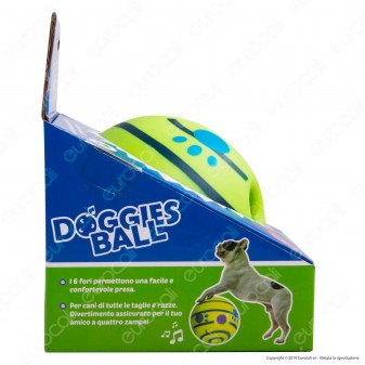 Intergross Doggies Ball Palla Sonora in Plastica per Cani