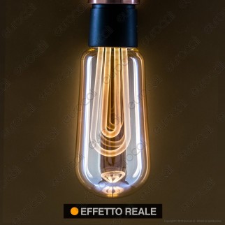 V-Tac VT-2235 Lampadina LED E27 5W Bulb T60 Ambrata - SKU 2749