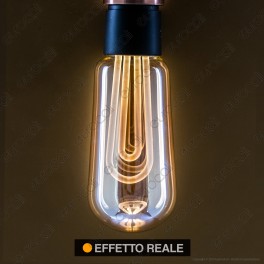 V-Tac VT-2235 Lampadina LED E27 5W Bulb T60 Ambrata - SKU 2749