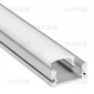 V-Tac Profilo in Alluminio per Strisce LED mod. 9992 - Lunghezza 1 metro - SKU 9992 [TERMINATO]