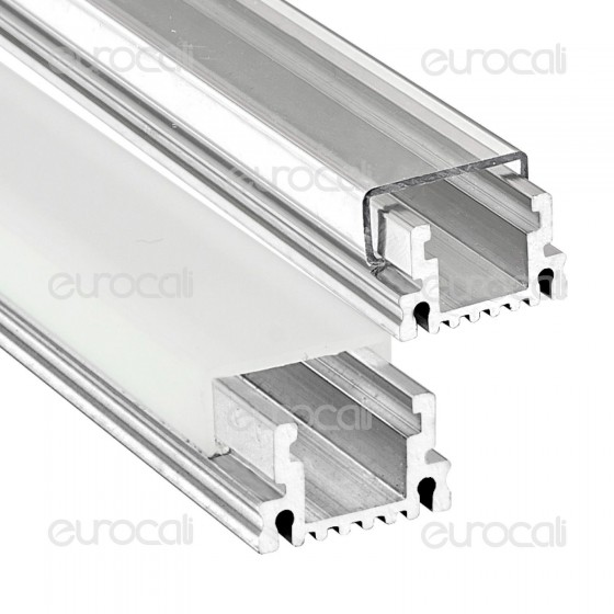 V-Tac Profilo in Alluminio per Strisce LED mod. 9981 - Lunghezza 1 V-Tac Profilo in Alluminio per Strisce LED mod. 9981 - Lunghezza 1