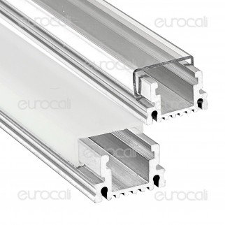 V-Tac Profilo in Alluminio per Strisce LED mod. 9981 - Lunghezza 1