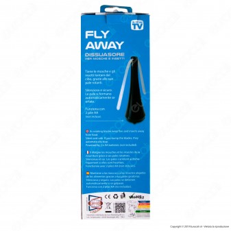 Intergross Fly Away Dissuasore per Mosche e Insetti