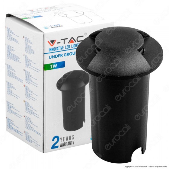 V-Tac VT-1161 Punto Luce LED 1W Segnapasso da Interramento IP67 V-Tac VT-1161 Punto Luce LED 1W Segnapasso da Interramento IP67