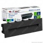 V-Tac VT-856 Faretto Segnapasso LED da Incasso Rettangolare 6W Colore Nero - SKU 8348 / 8349 [TERMINATO]