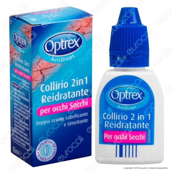 Optrex ActiDrops Collirio 2in1 Reidratante per Occhi Secchi - Flacone da 10ml Optrex ActiDrops Collirio 2in1 Reidratante per Occhi Secchi - Flacone da 10ml
