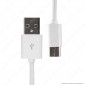 Immagine 2 - V-Tac VT-5542 USB Data Cable Type-C Cavo Colore Bianco 1,5m - SKU 8456
