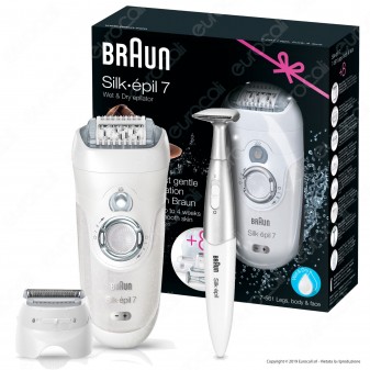 [EBAY] Braun Silk-épil 7 7-561 Wet&Dry Epilatore Donna Senza Fili Con 8 Accessori