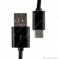 Immagine 2 - V-Tac VT-5543 USB Data Cable Type-C Cavo Colore Nero 3m - SKU 8455