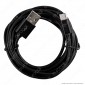 Immagine 3 - V-Tac VT-5543 USB Data Cable Type-C Cavo Colore Nero 3m - SKU 8455