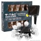 V-Tac VT-71010 Catena da 10 Lampadine di MicroLuci LED con Pannello Solare - SKU 8559