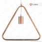 V-TAC VT-7321 Lampadario a Sospensione in Metallo con Portalampada per Lampadine E27 - SKU 3837