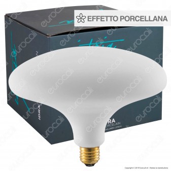 Daylight Lampadina E27 Filamento LED 6W Ovale R163 Effetto Porcellana Dimmerabile - mod. 700247.0IA