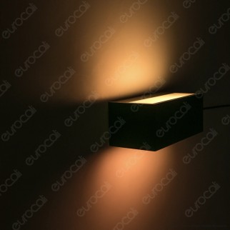 Lutec Gemini Lampada LED da Muro 18W RGB+W 3in1 WiFi IP54 - mod. 5189111118