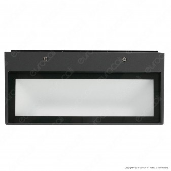 Lutec Gemini Lampada LED da Muro 18W RGB+W 3in1 WiFi IP54 - mod. 5189111118