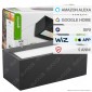 Lutec Gemini Lampada LED da Muro 18W RGB+W 3in1 WiFi IP54 - mod. 5189111118 [TERMINATO]