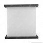 Immagine 2 - Lutec Box Cube Portalampada da Giardino Wall Light da Muro per Lampadine E27 - mod. 5184601118